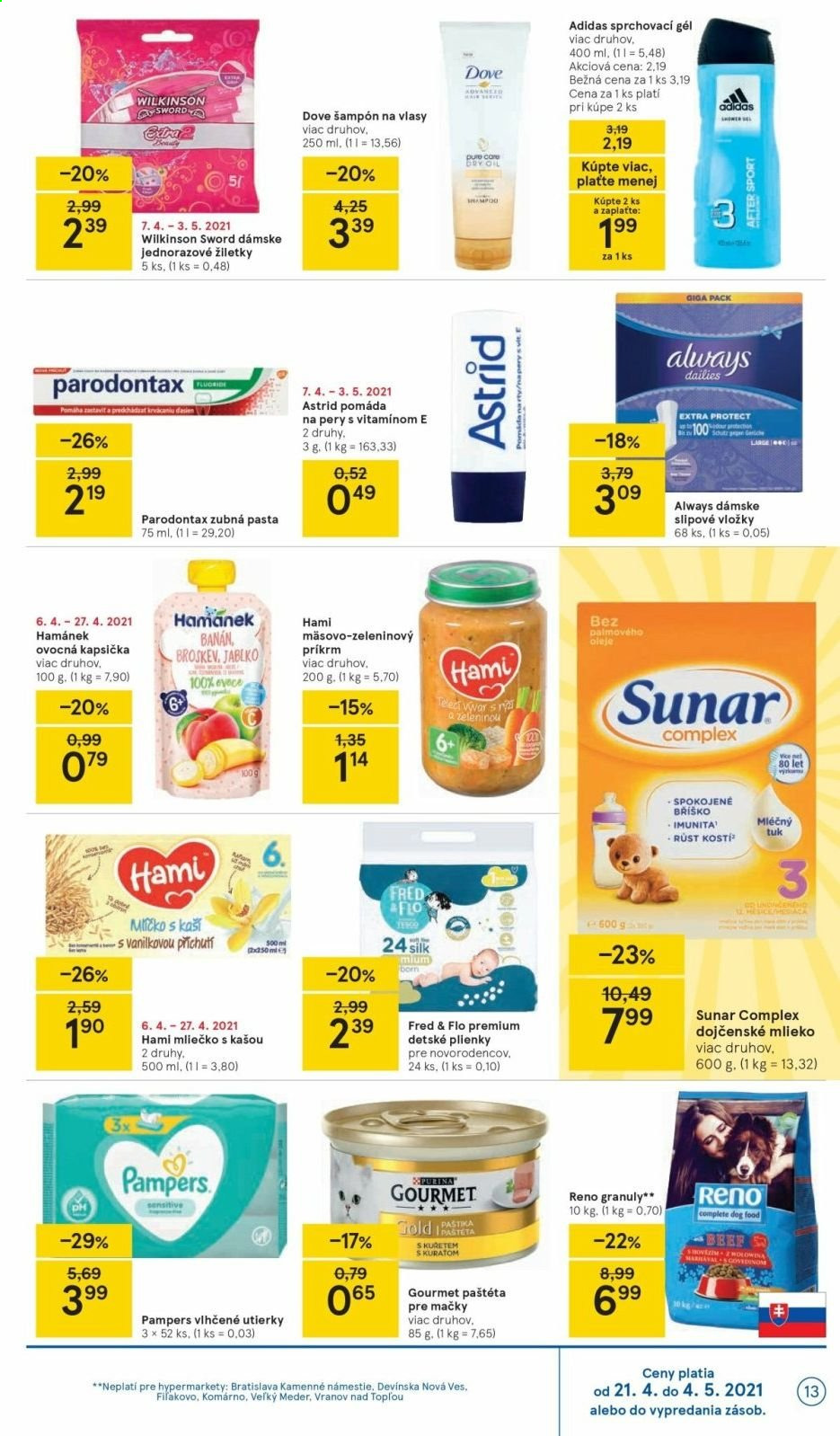Leták TESCO - 21.4.2021 - 27.4.2021. Strana 13