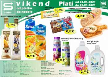 Leták Sintra - 23.4.2021 - 25.4.2021.