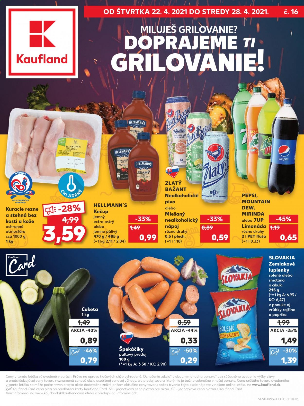Leták Kaufland - 22.4.2021 - 28.4.2021. Strana 1
