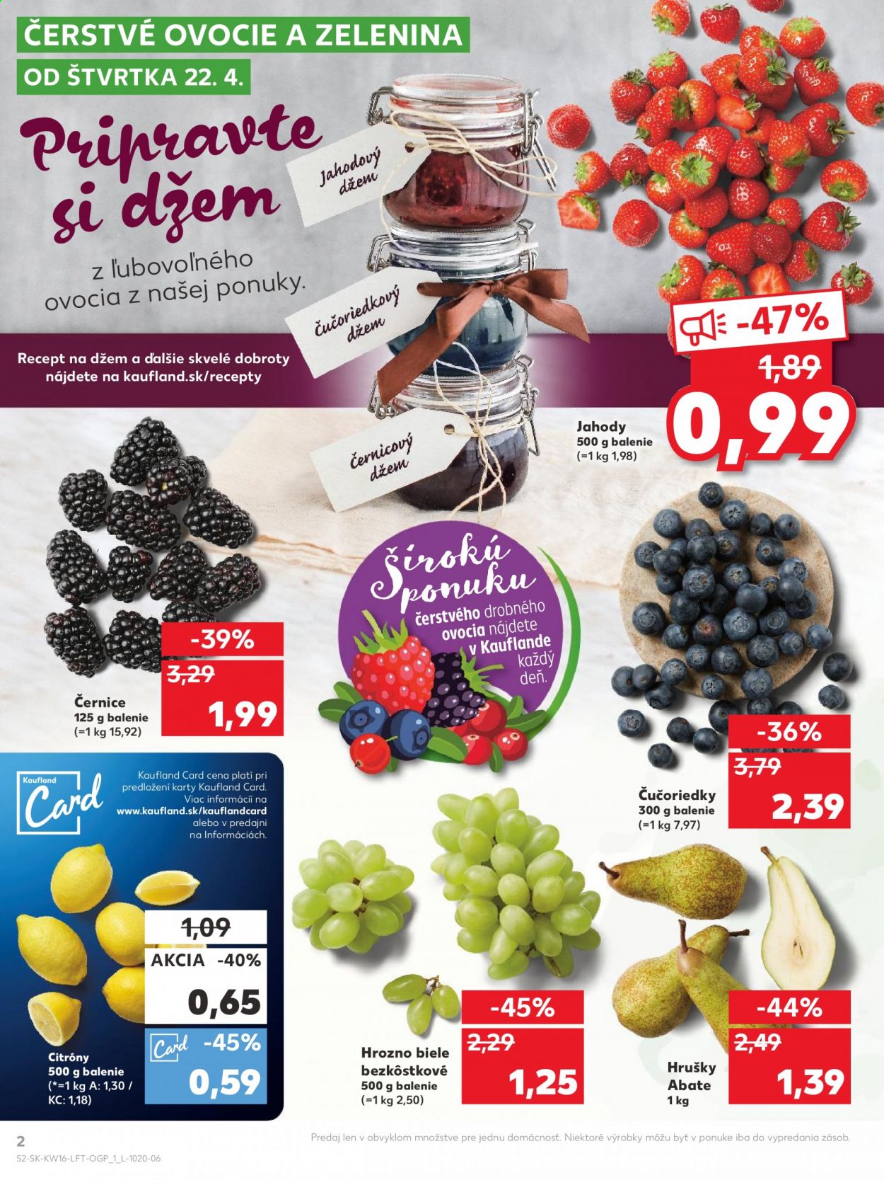 Leták Kaufland - 22.4.2021 - 28.4.2021. Strana 2