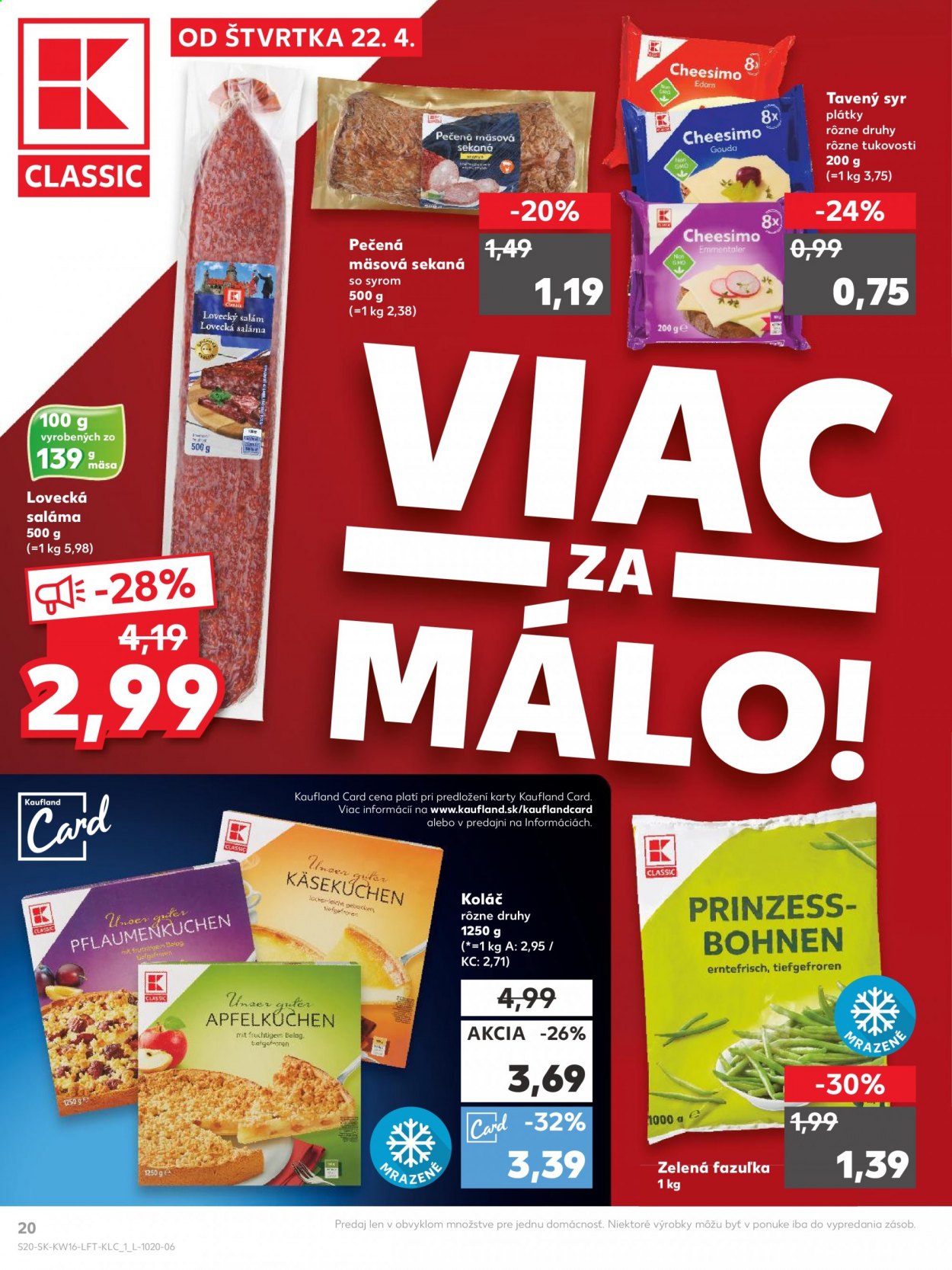 Leták Kaufland - 22.4.2021 - 28.4.2021. Strana 20