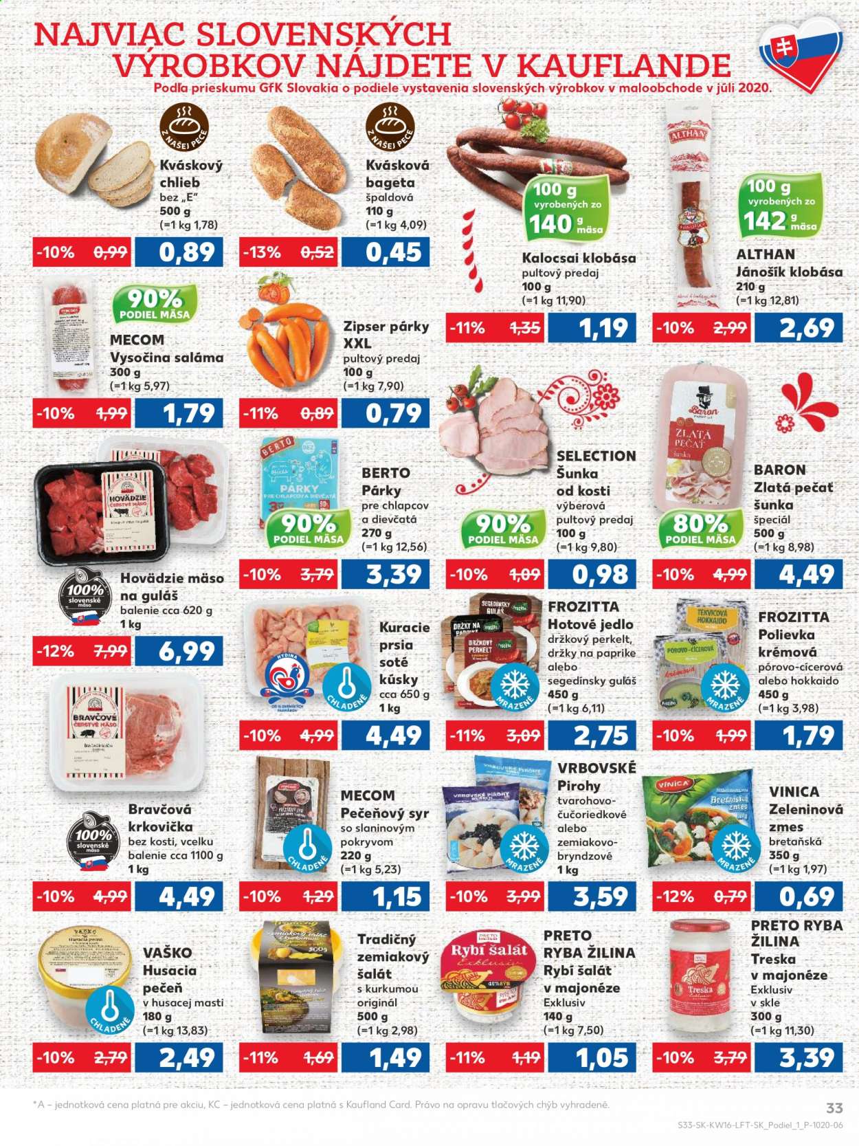 Leták Kaufland - 22.4.2021 - 28.4.2021. Strana 33
