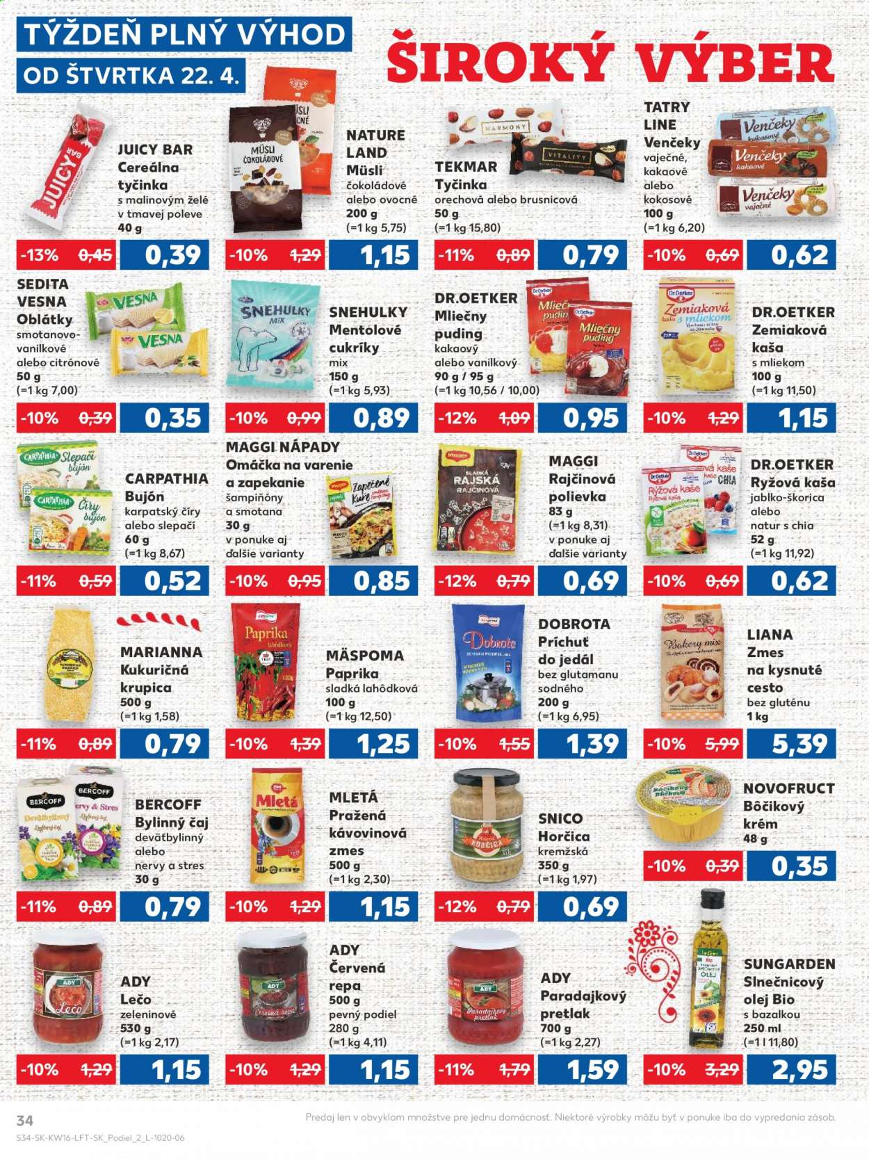 Leták Kaufland - 22.4.2021 - 28.4.2021. Strana 34