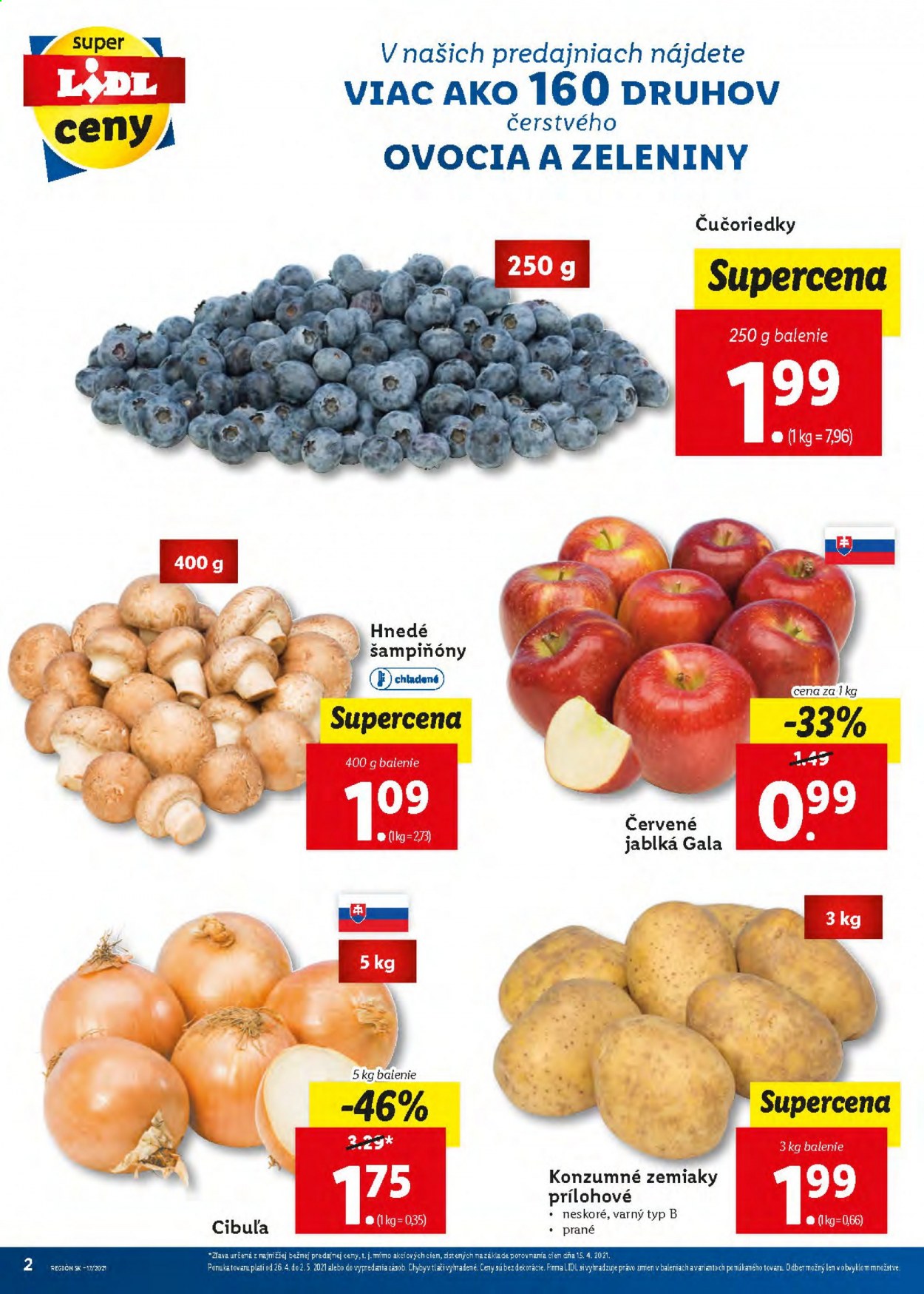 Leták Lidl - 26.4.2021 - 2.5.2021. Strana 2