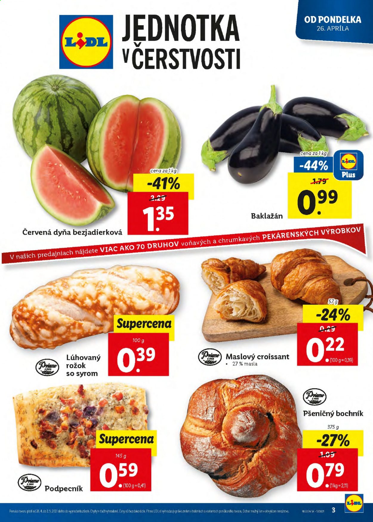 Leták Lidl - 26.4.2021 - 2.5.2021. Strana 3
