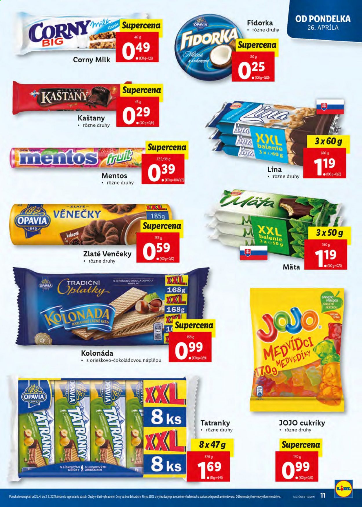 Leták Lidl - 26.4.2021 - 2.5.2021. Strana 11