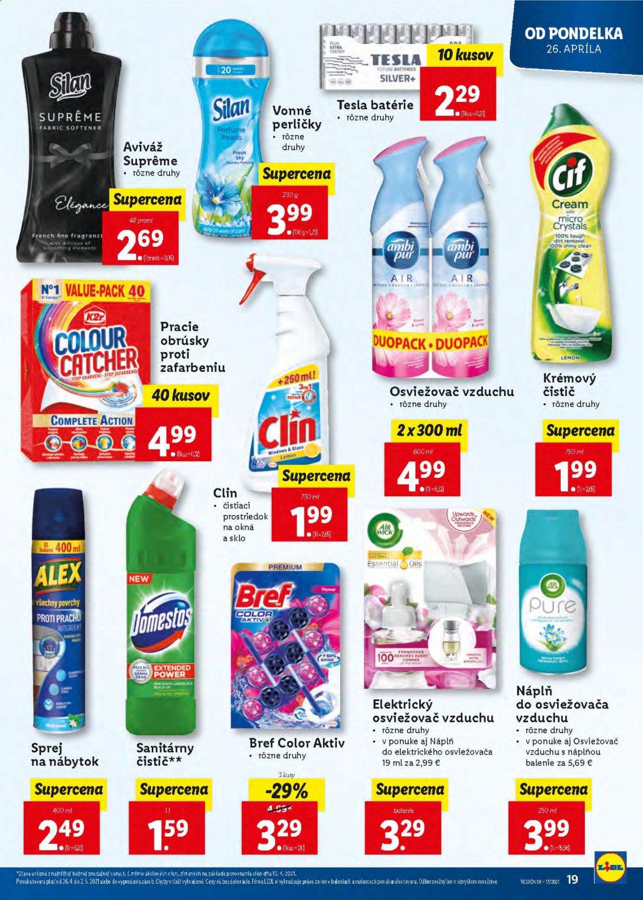 Leták Lidl - 26.4.2021 - 2.5.2021. Strana 19