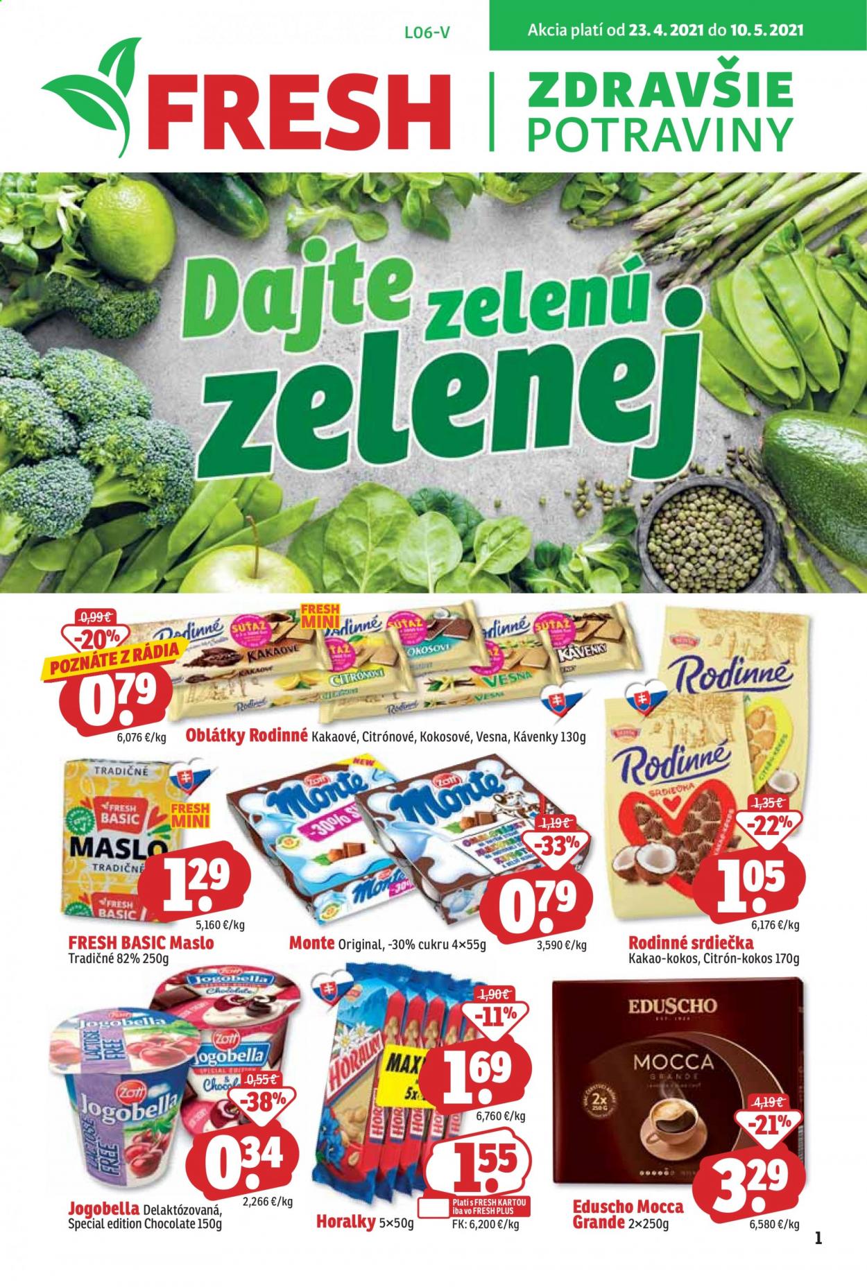 Leták FRESH - 23.4.2021 - 10.5.2021. Strana 1