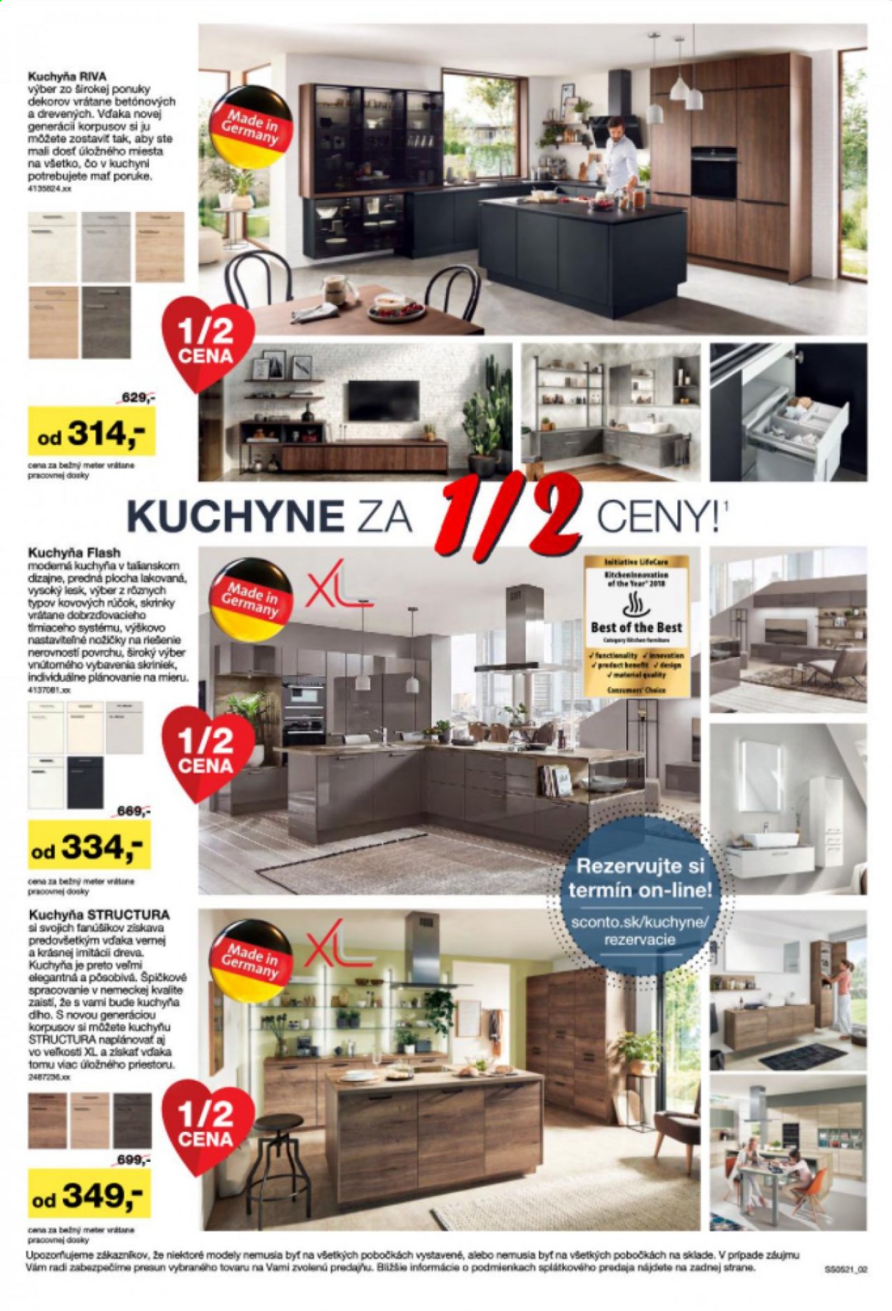 Leták Sconto nábytok - 23.4.2021 - 13.5.2021. Strana 2