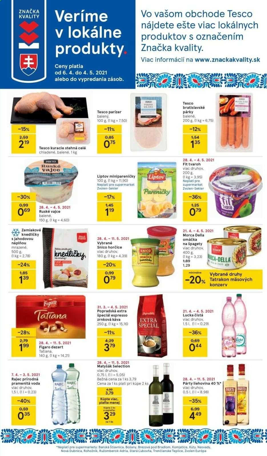 Leták TESCO supermarket - 28.4.2021 - 4.5.2021. Strana 3