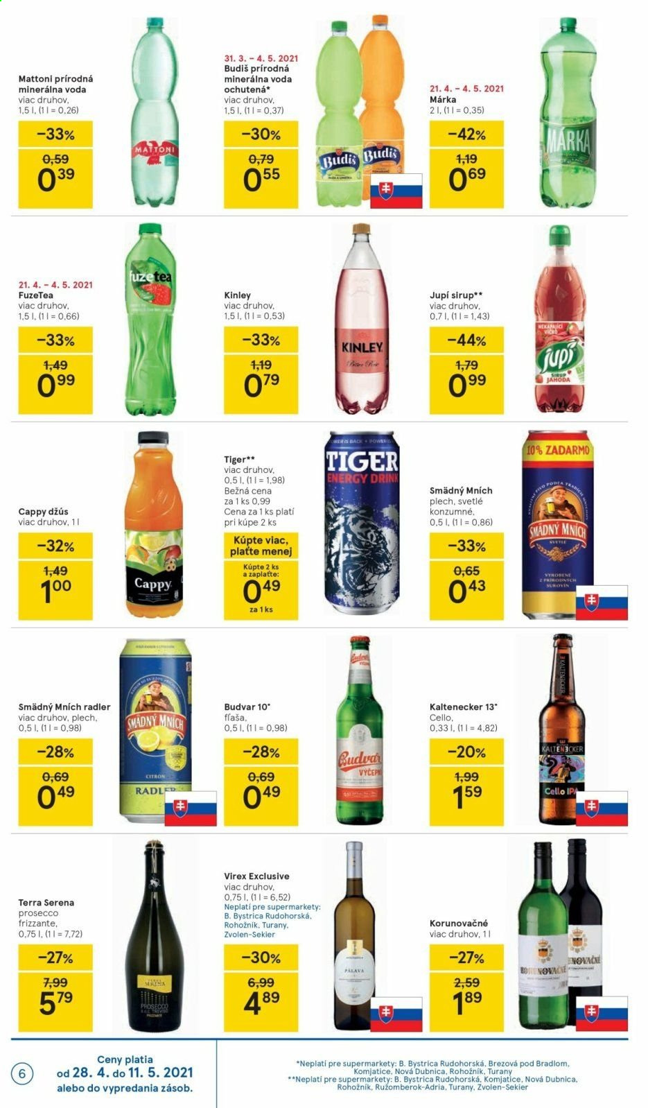 Leták TESCO supermarket - 28.4.2021 - 4.5.2021. Strana 6