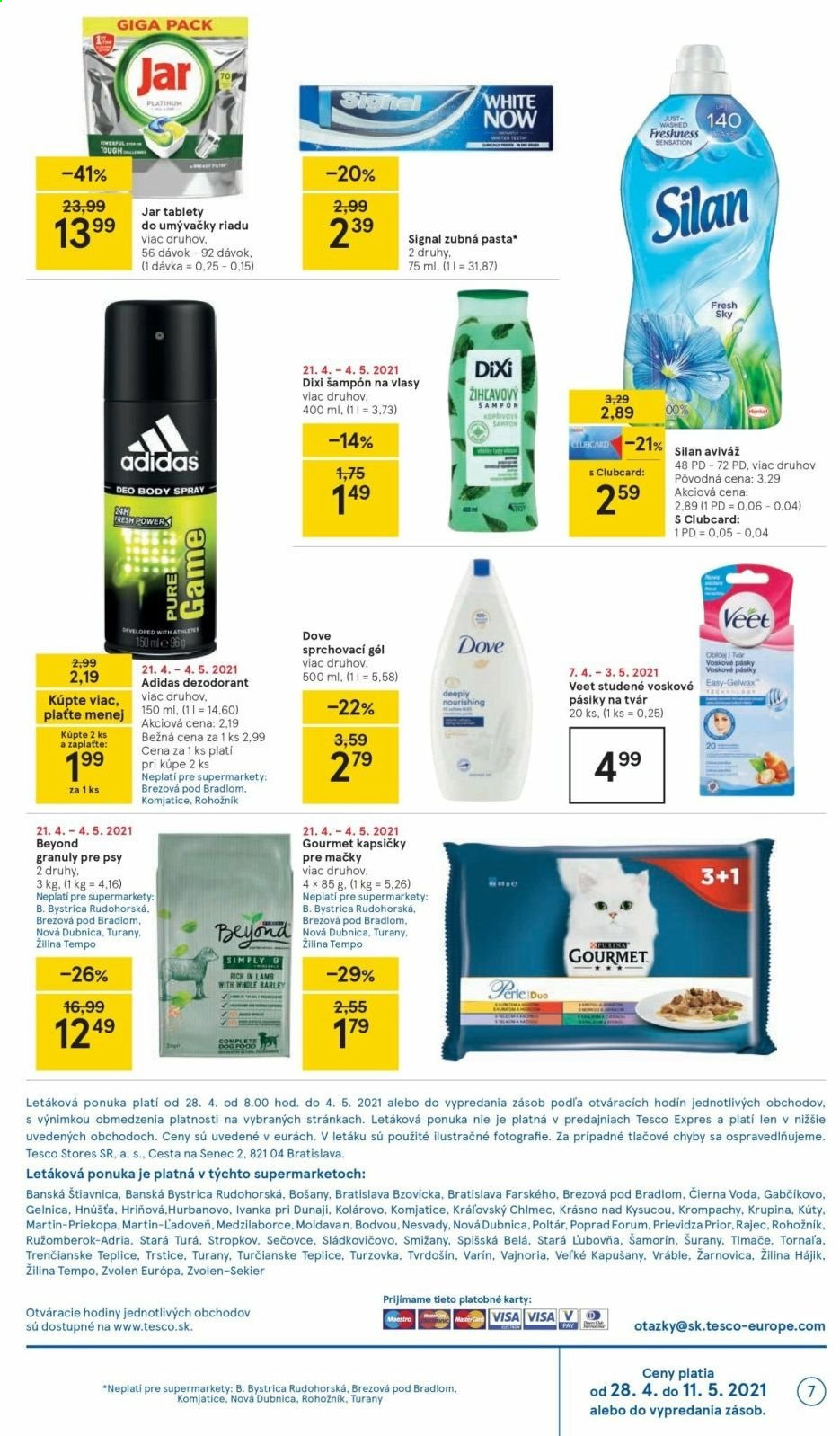Leták TESCO supermarket - 28.4.2021 - 4.5.2021. Strana 7
