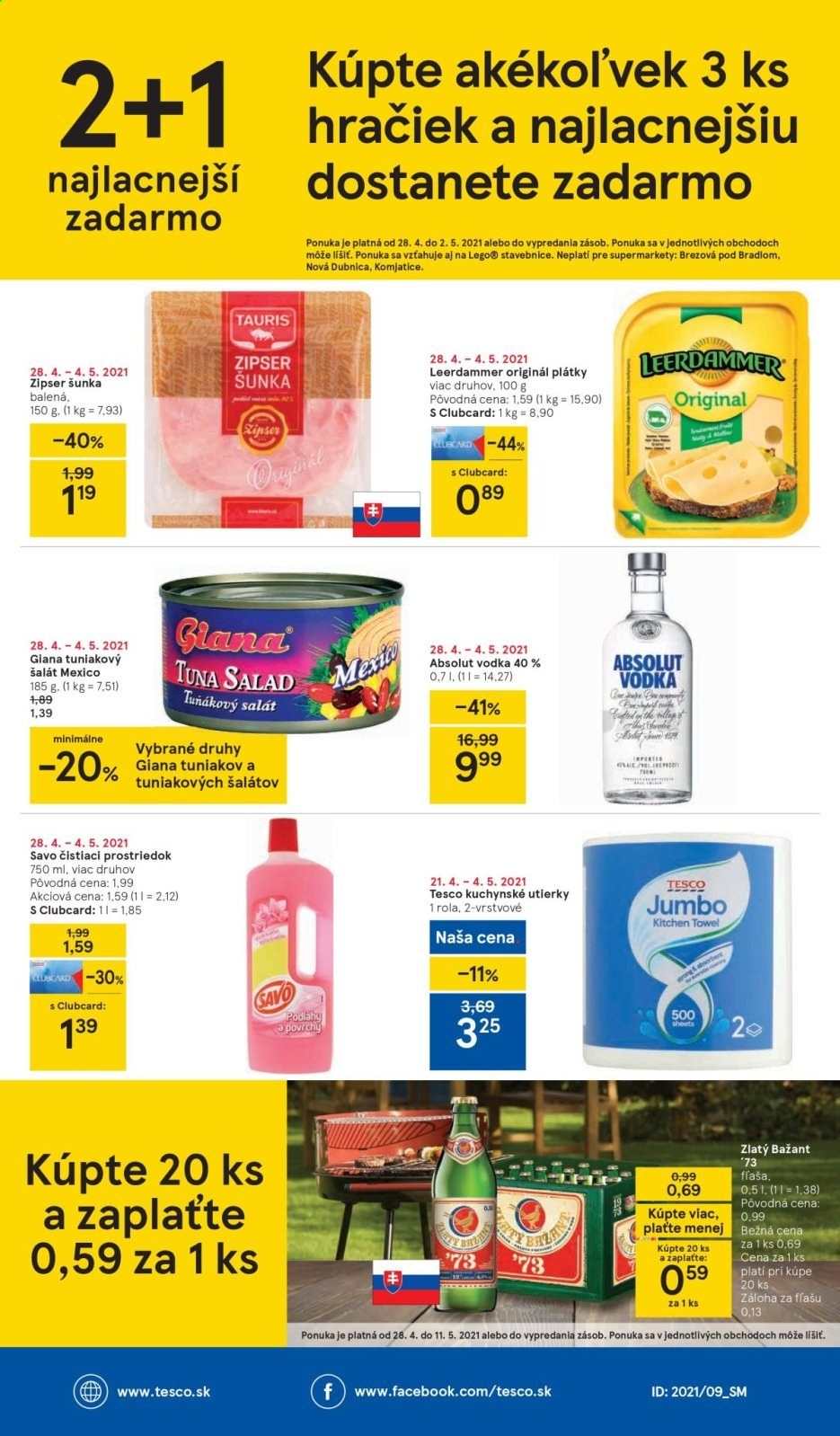 Leták TESCO supermarket - 28.4.2021 - 4.5.2021. Strana 8