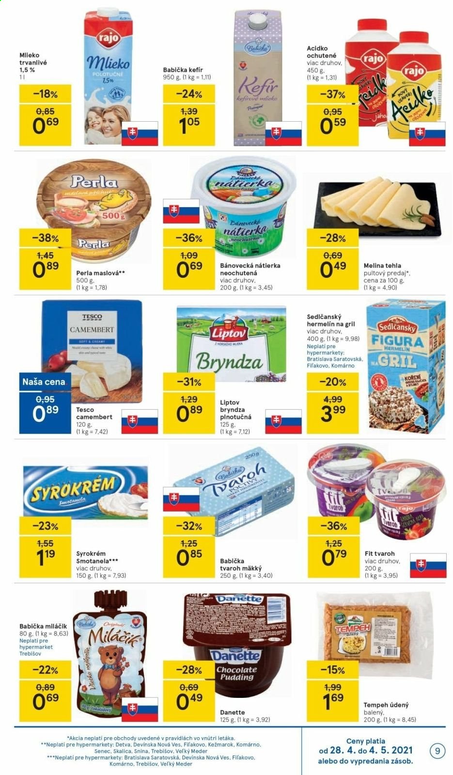Leták TESCO - 28.4.2021 - 4.5.2021. Strana 9