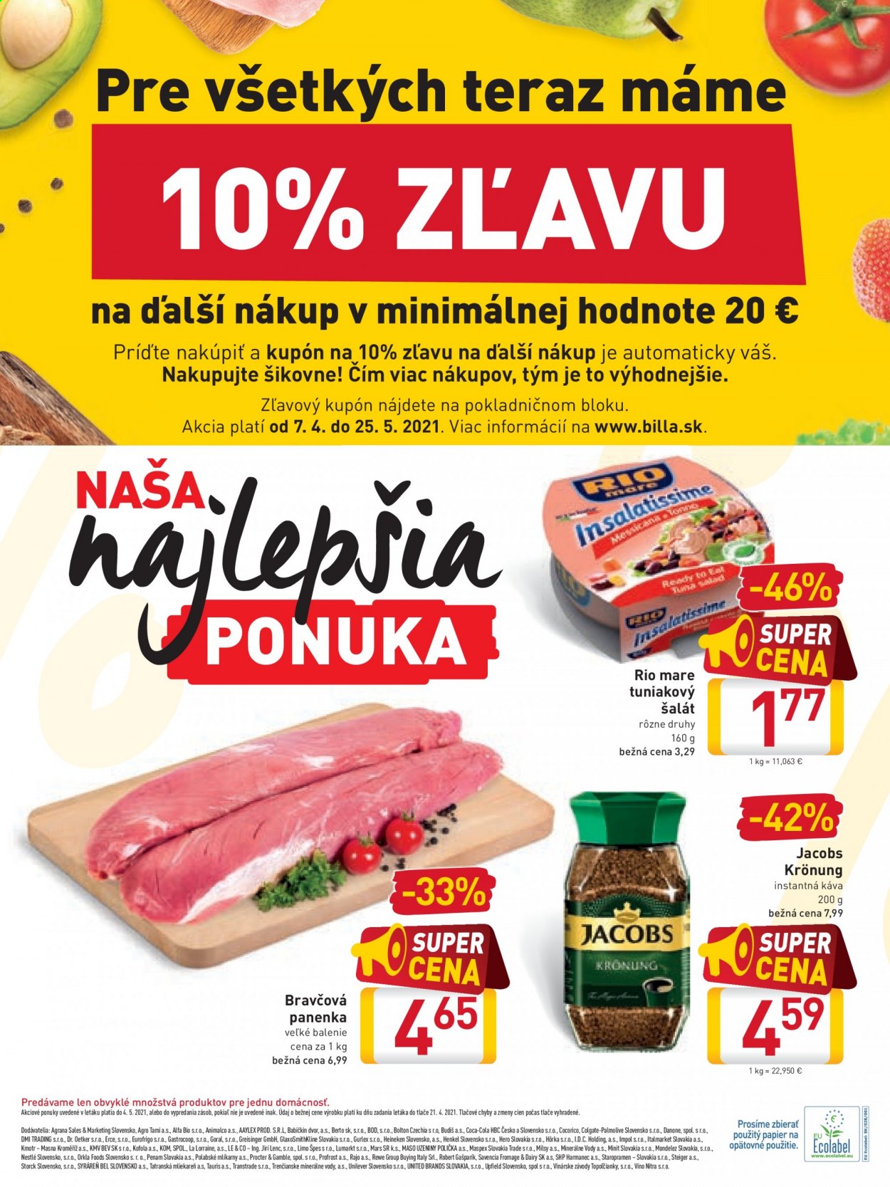 Leták Billa - 28.4.2021 - 4.5.2021. Strana 16