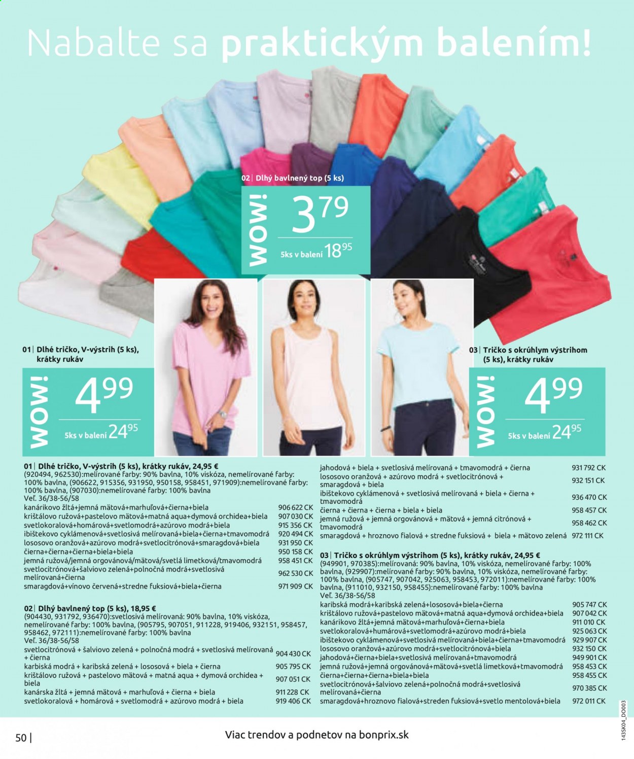Leták Bonprix - 26.4.2021 - 9.8.2021. Strana 52