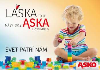 Leták Asko Nábytok.