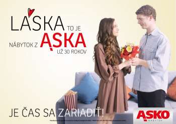 Leták Asko Nábytok.