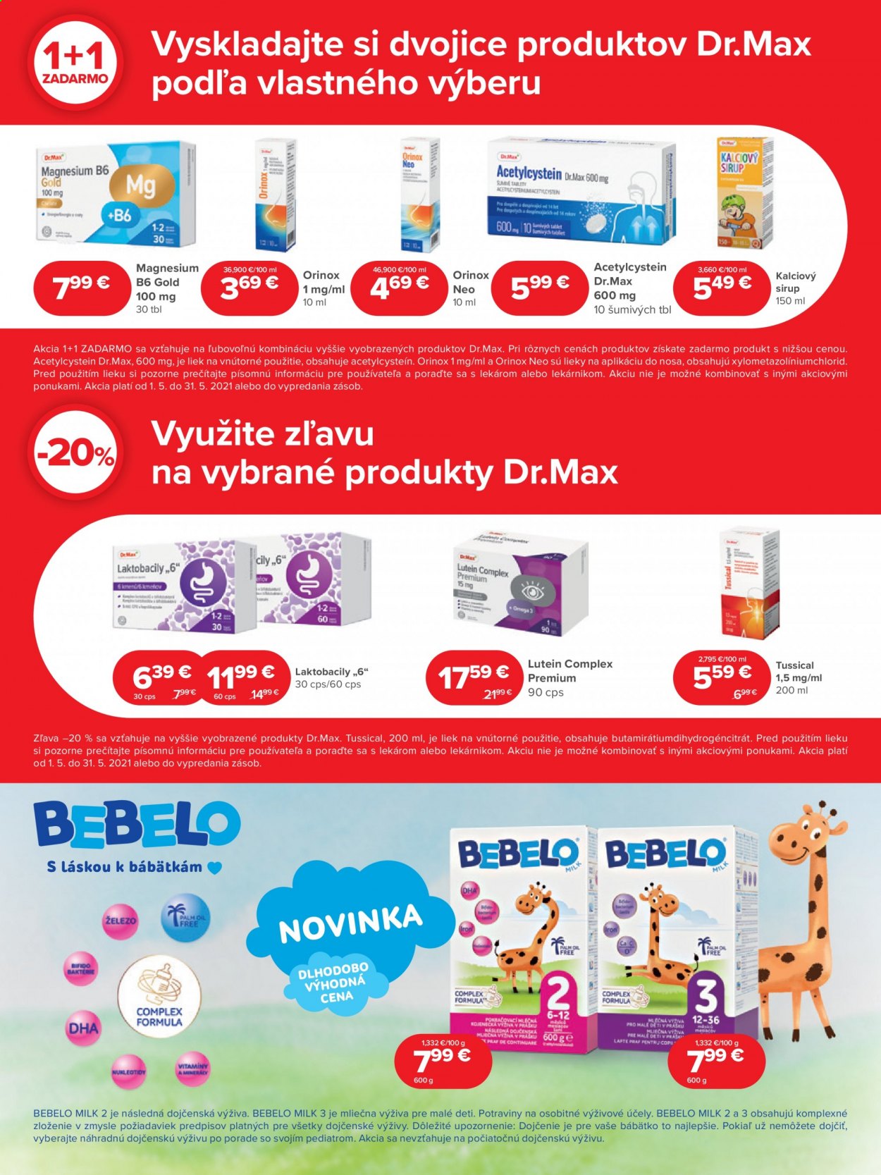 Leták Dr. Max - 1.5.2021 - 31.5.2021. Strana 12