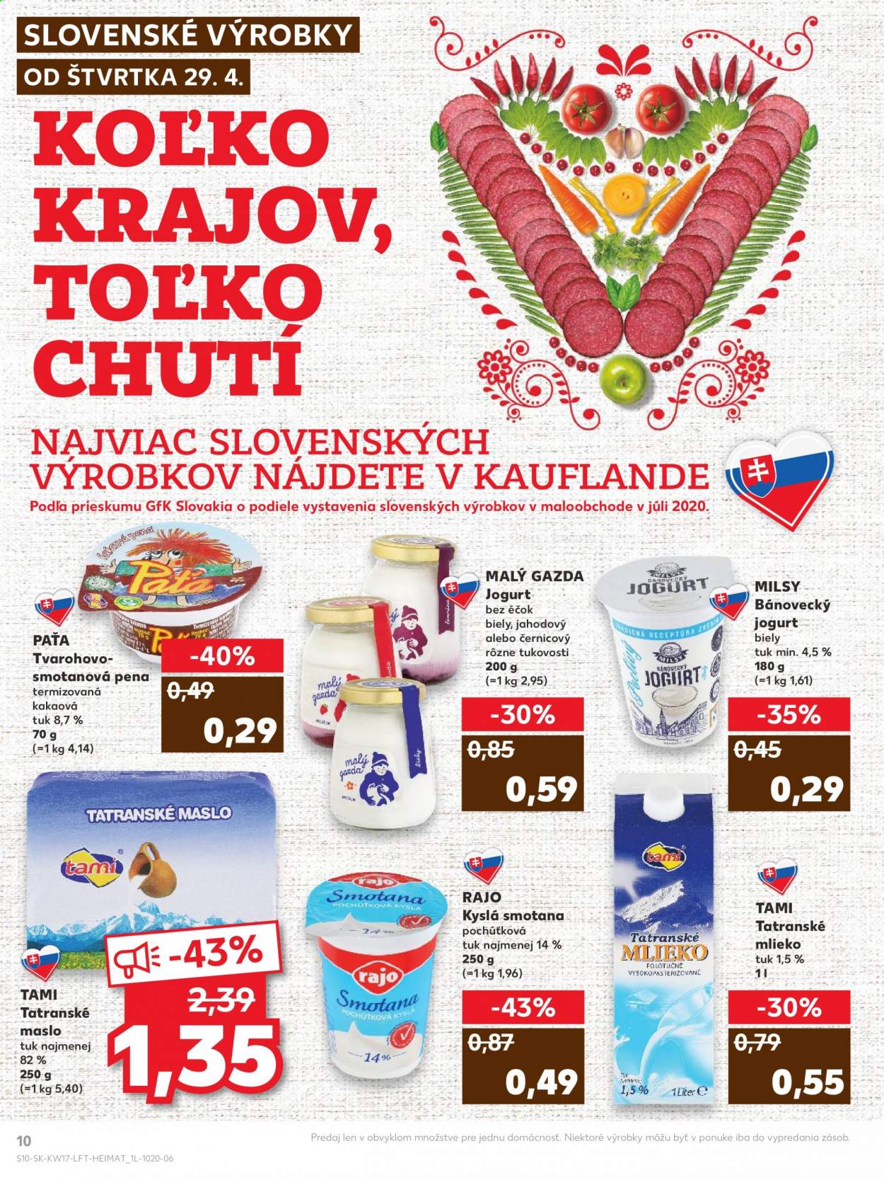 Leták Kaufland - 29.4.2021 - 5.5.2021. Strana 10