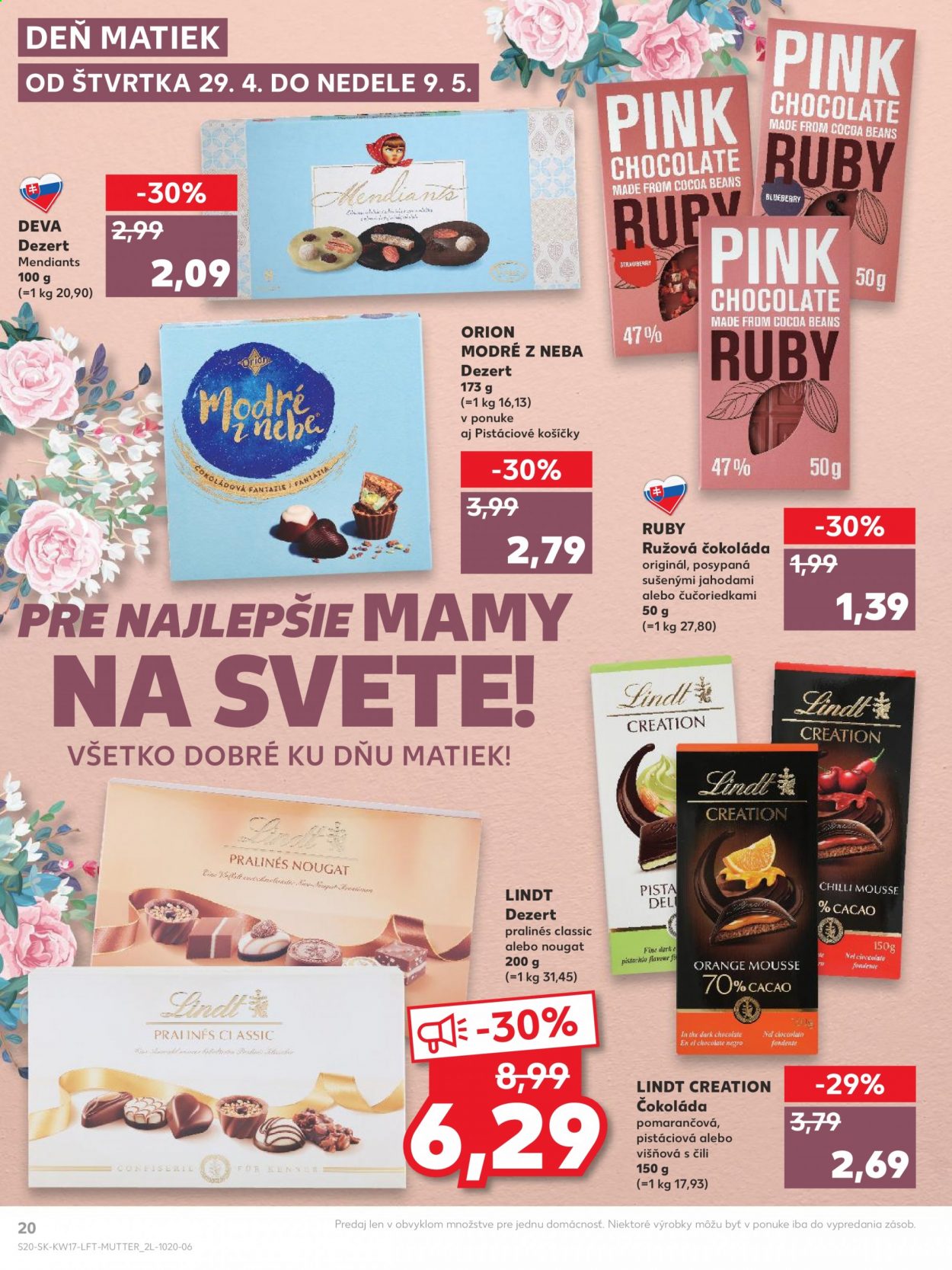 Leták Kaufland - 29.4.2021 - 5.5.2021. Strana 20