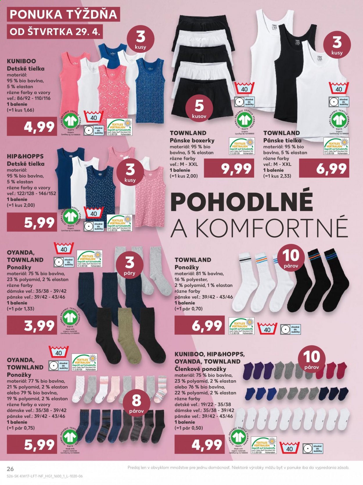 Leták Kaufland - 29.4.2021 - 5.5.2021. Strana 26