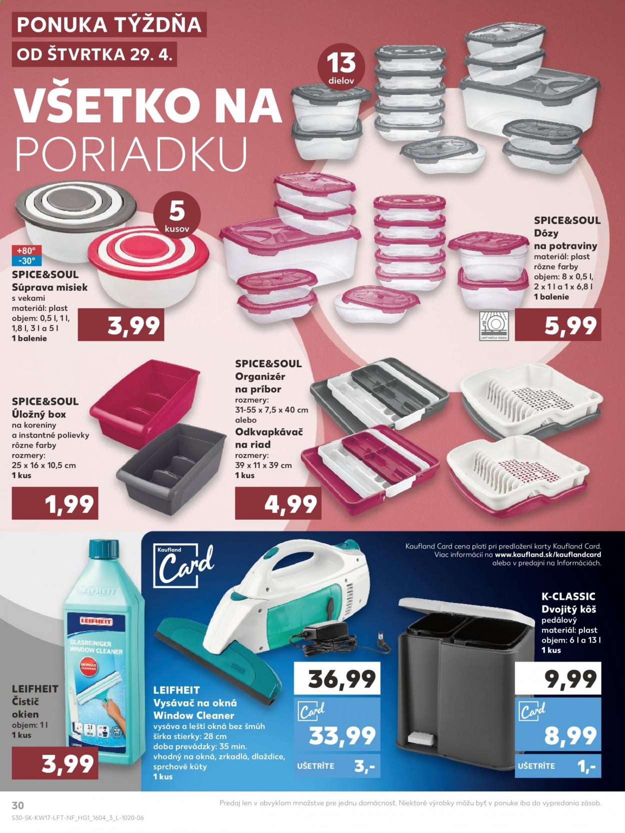 Leták Kaufland - 29.4.2021 - 5.5.2021. Strana 30