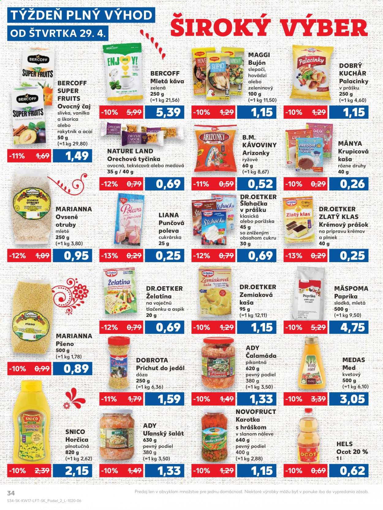 Leták Kaufland - 29.4.2021 - 5.5.2021. Strana 34