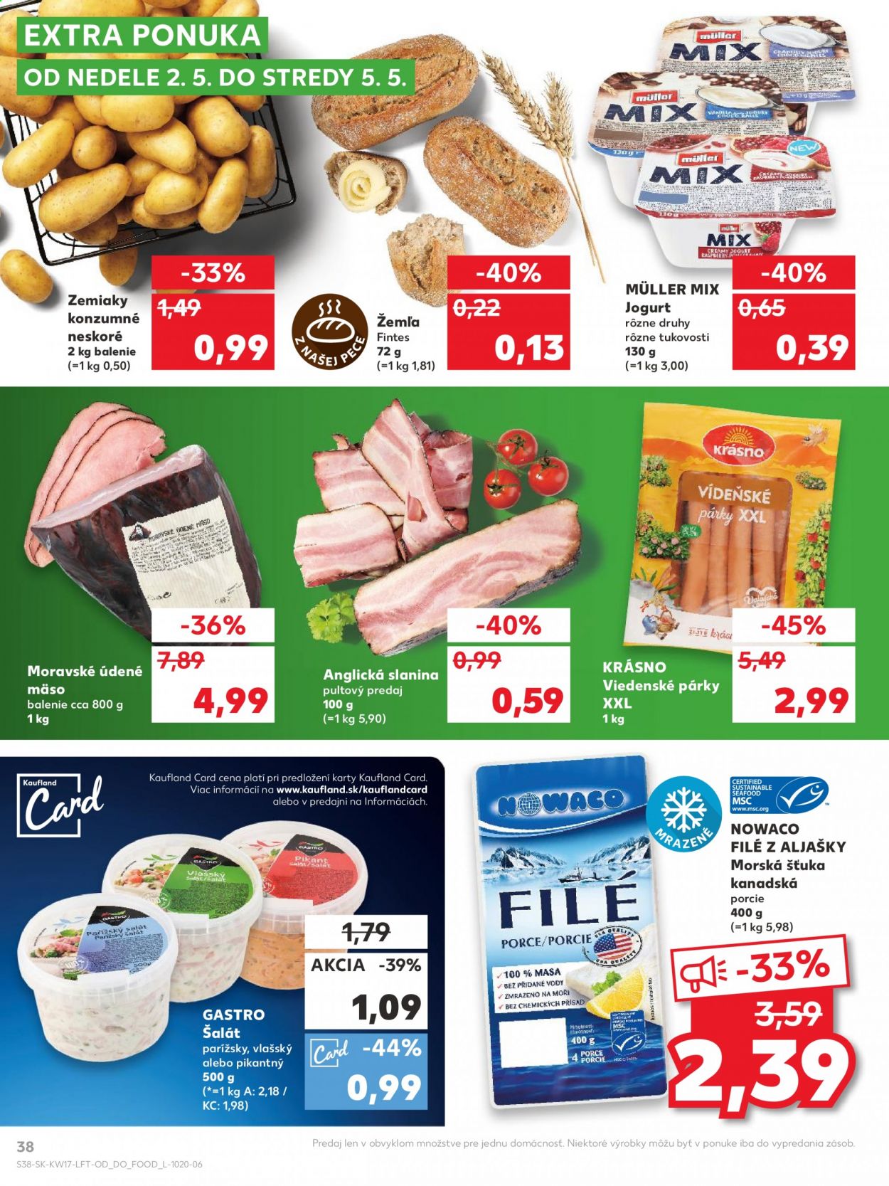 Leták Kaufland - 29.4.2021 - 5.5.2021. Strana 38