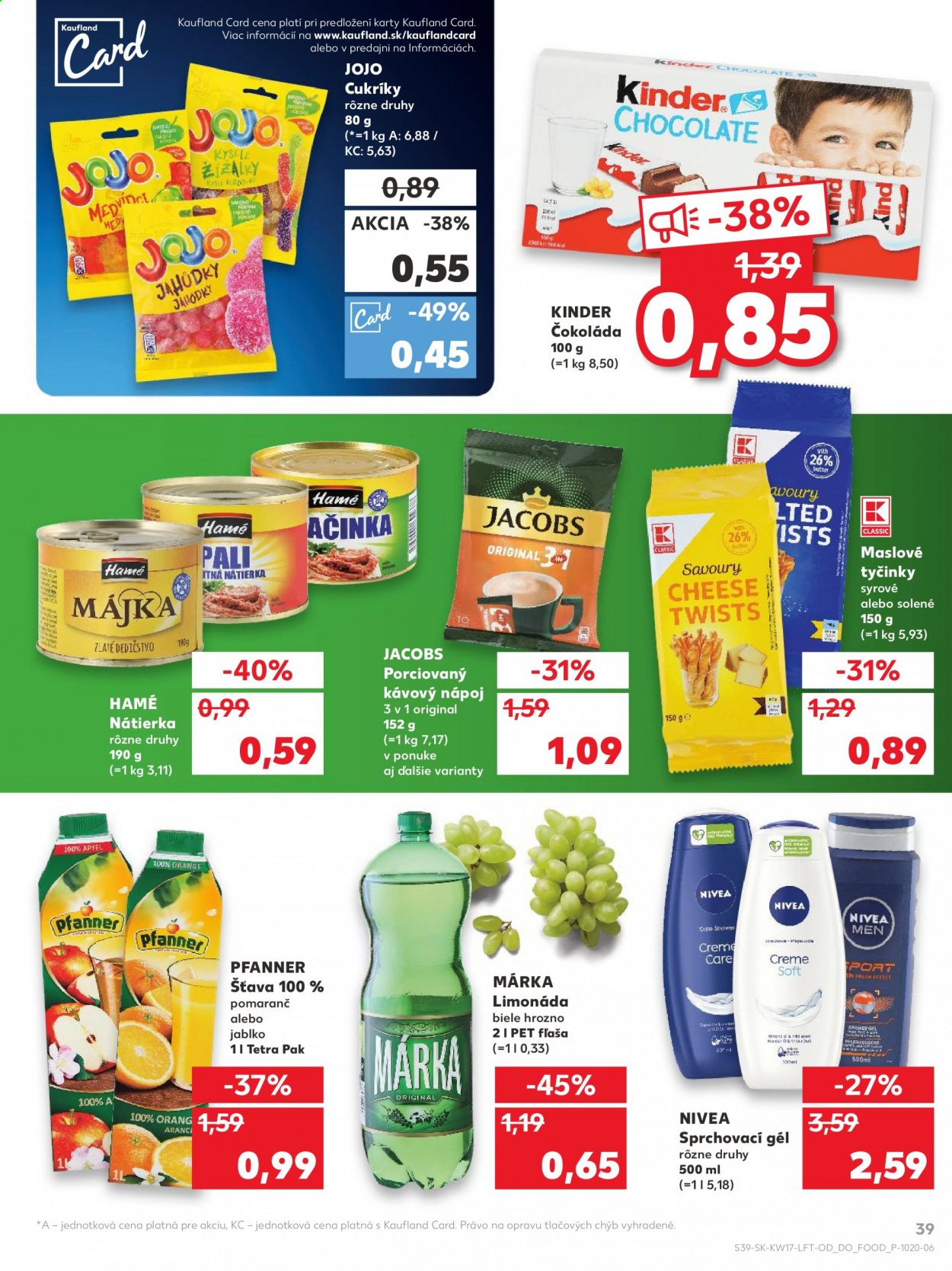 Leták Kaufland - 29.4.2021 - 5.5.2021. Strana 39