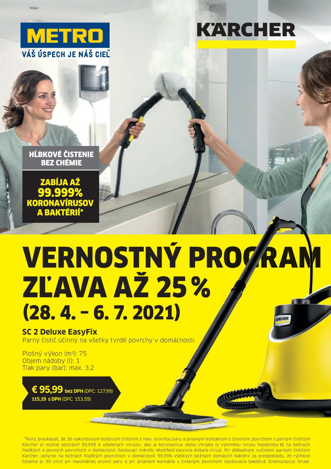Leták Metro - 28.4.2021 - 6.7.2021. Strana 1