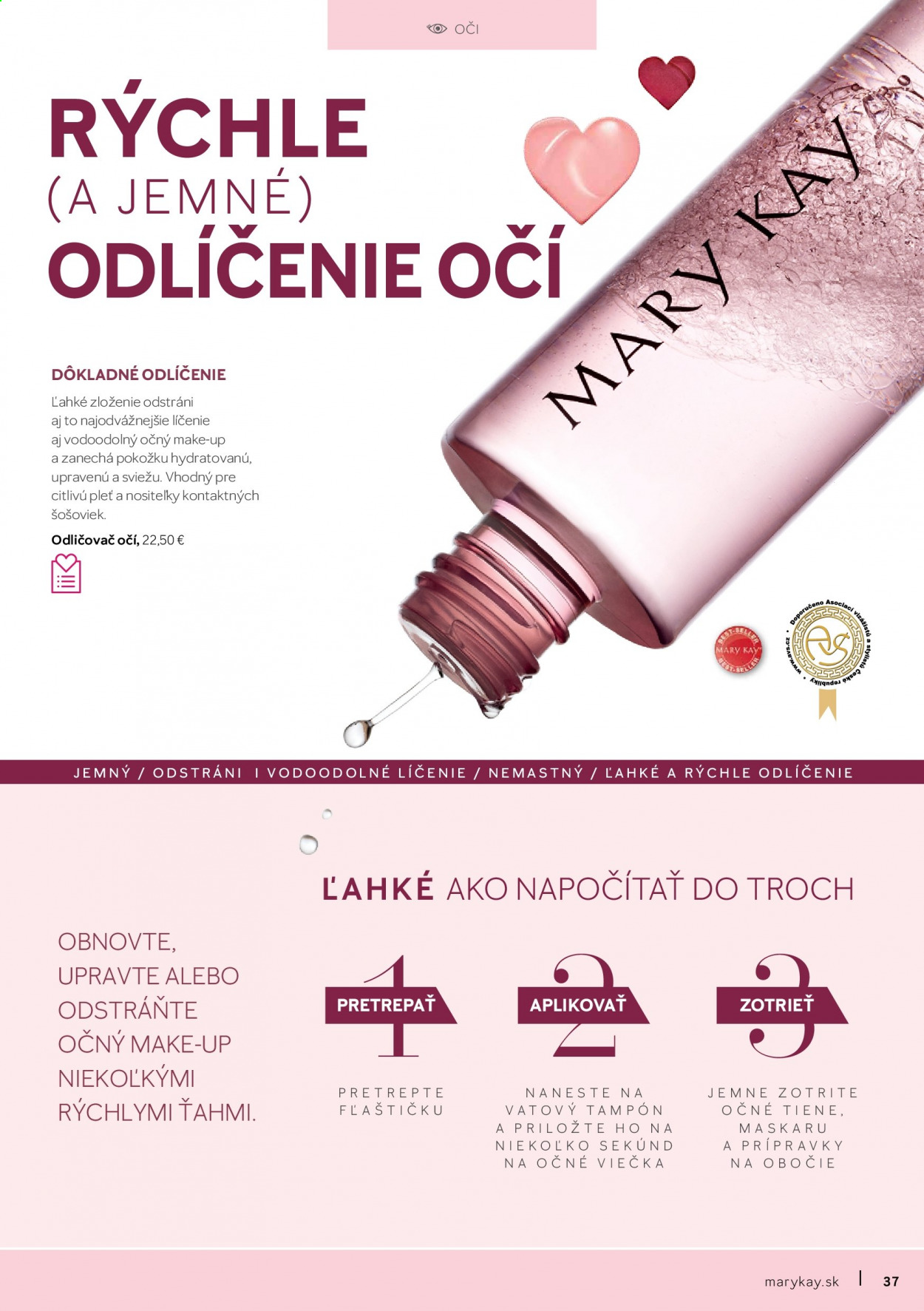 Leták Mary Kay - 1.4.2021 - 30.6.2021. Strana 37