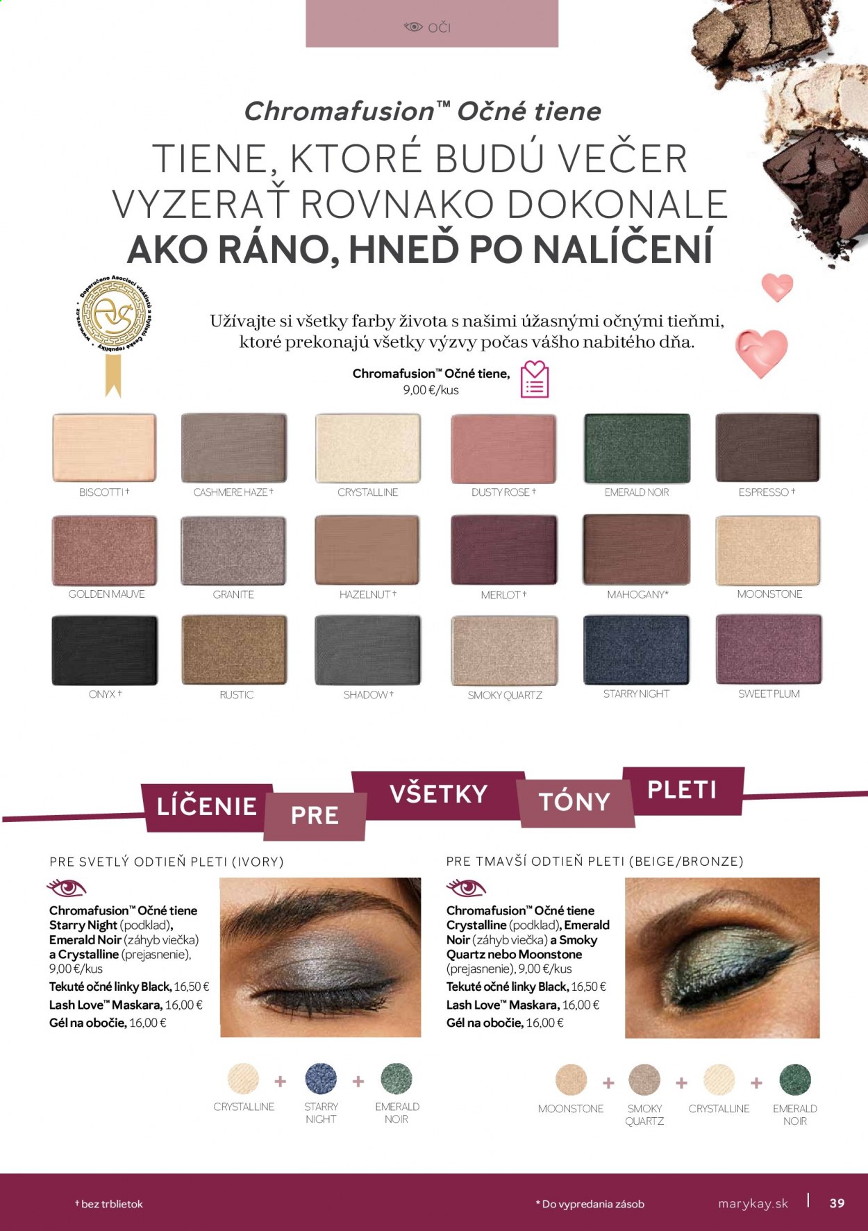 Leták Mary Kay - 1.4.2021 - 30.6.2021. Strana 39