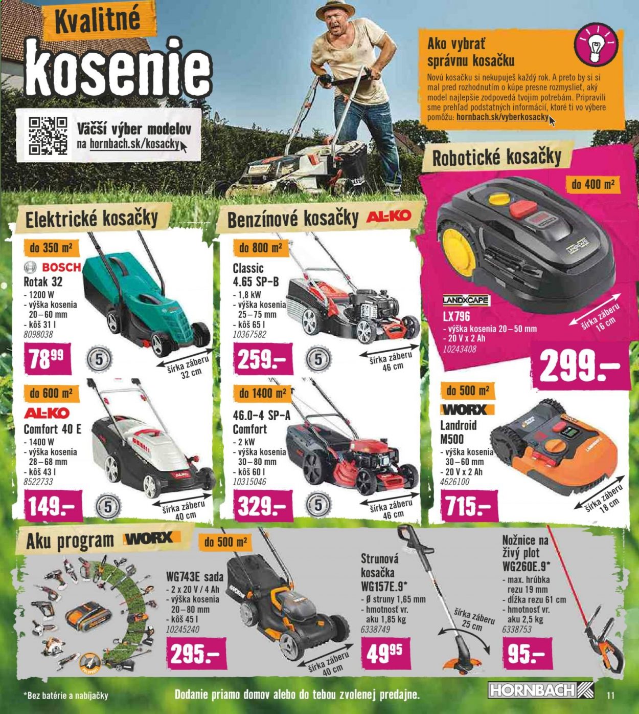 Leták Hornbach - 28.4.2021 - 23.5.2021. Strana 11