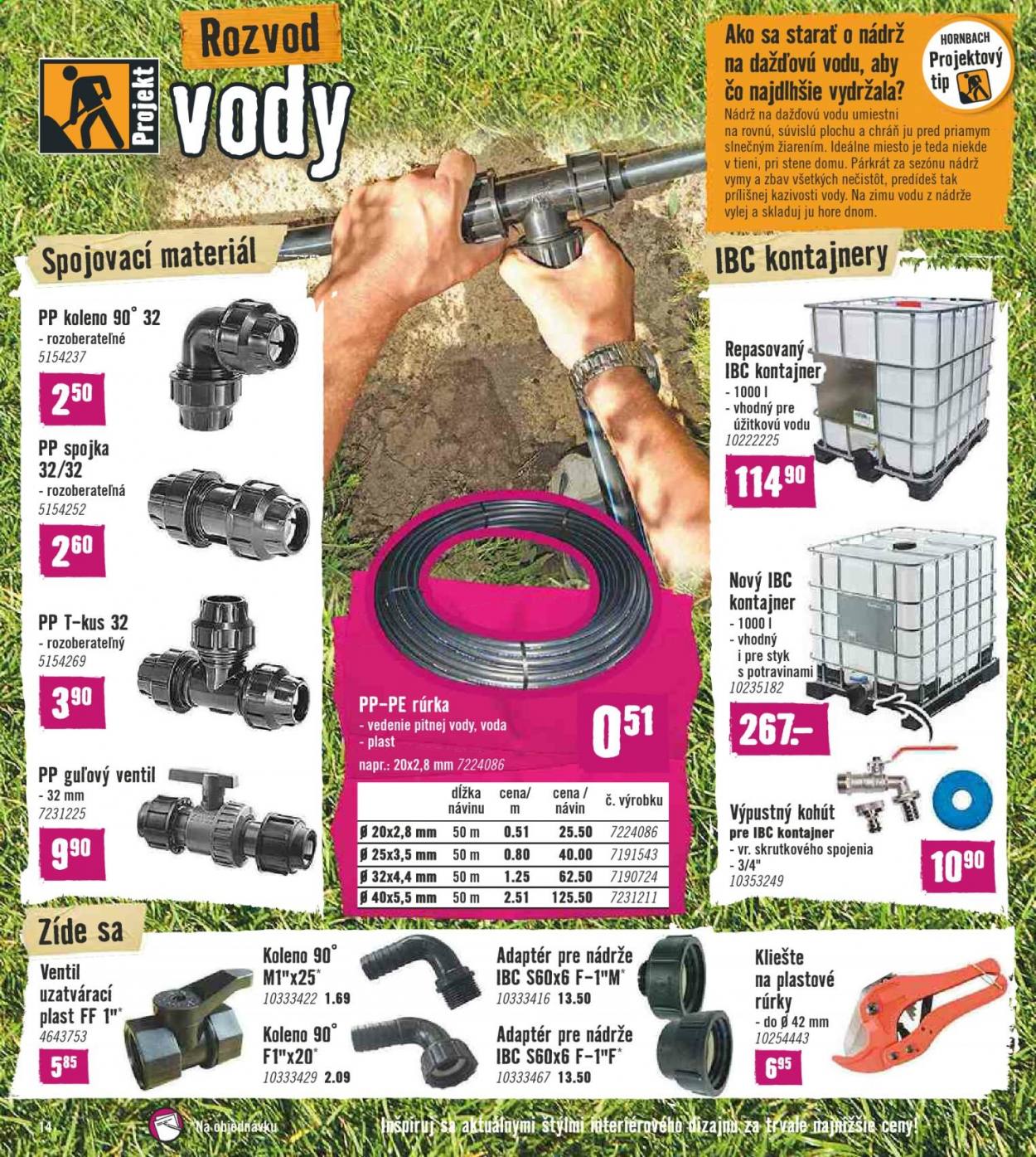 Leták Hornbach - 28.4.2021 - 23.5.2021. Strana 14