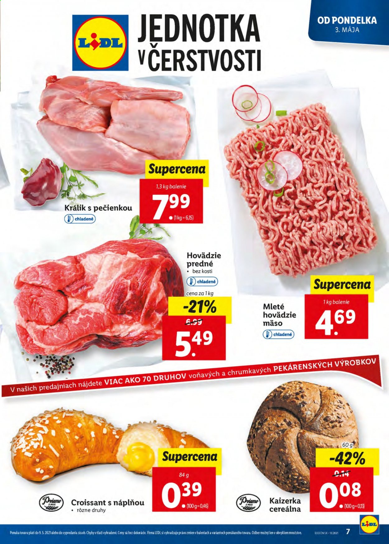 Leták Lidl - 3.5.2021 - 9.5.2021. Strana 7