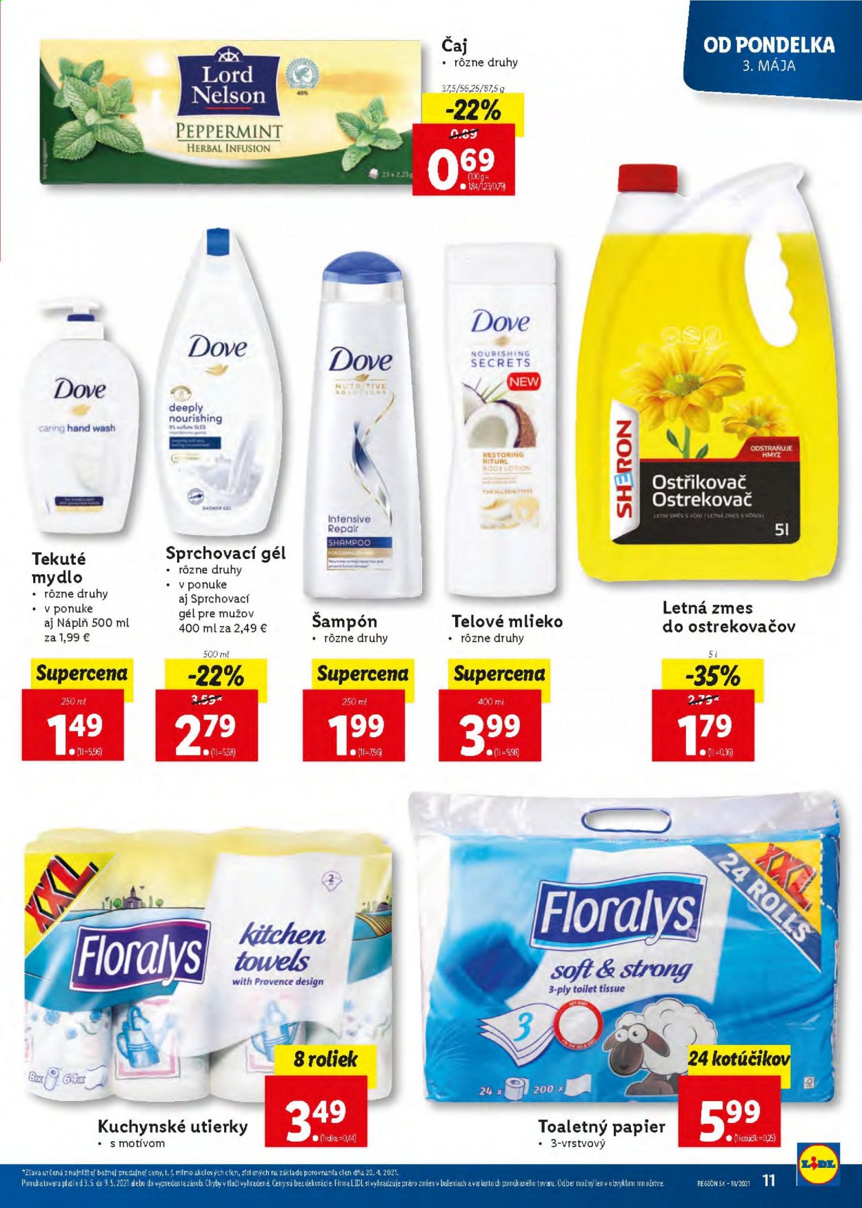 Leták Lidl - 3.5.2021 - 9.5.2021. Strana 11