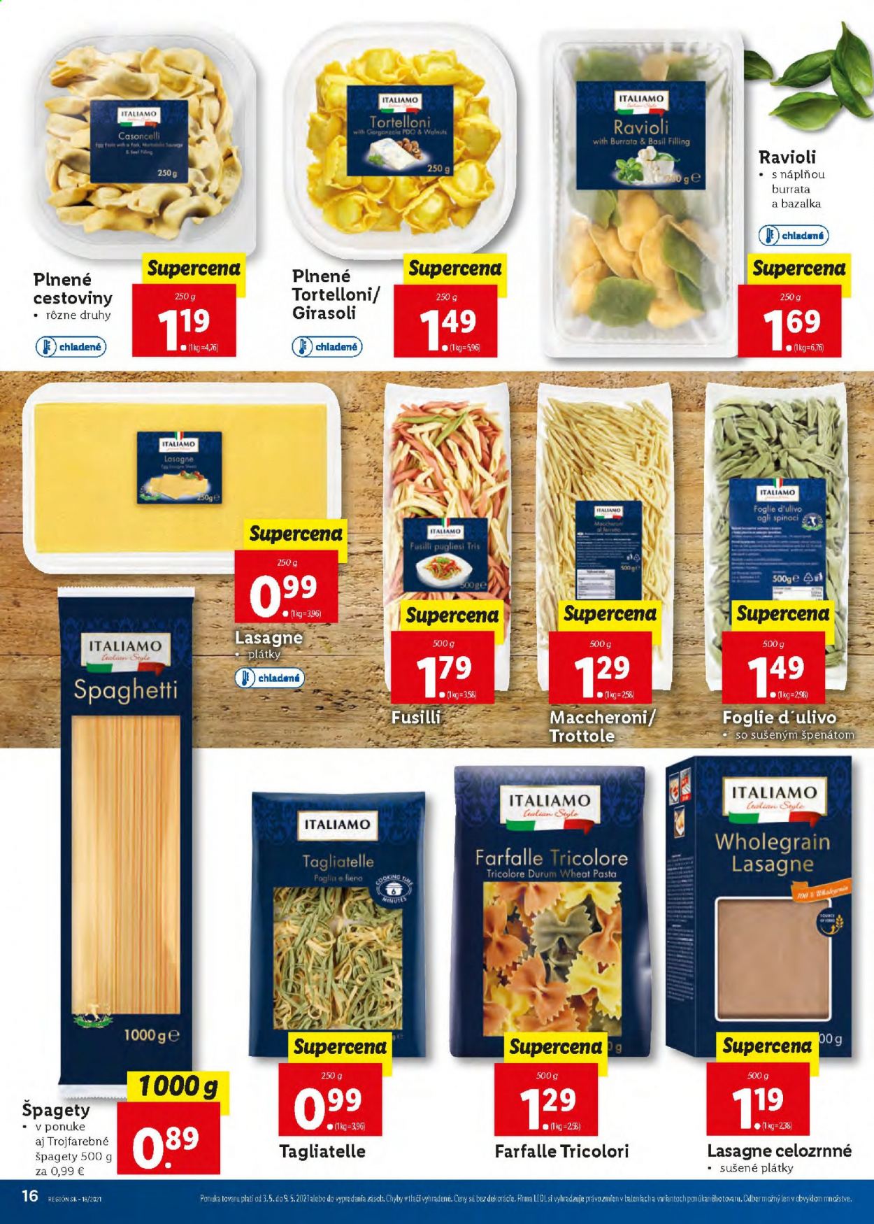 Leták Lidl - 3.5.2021 - 9.5.2021. Strana 16