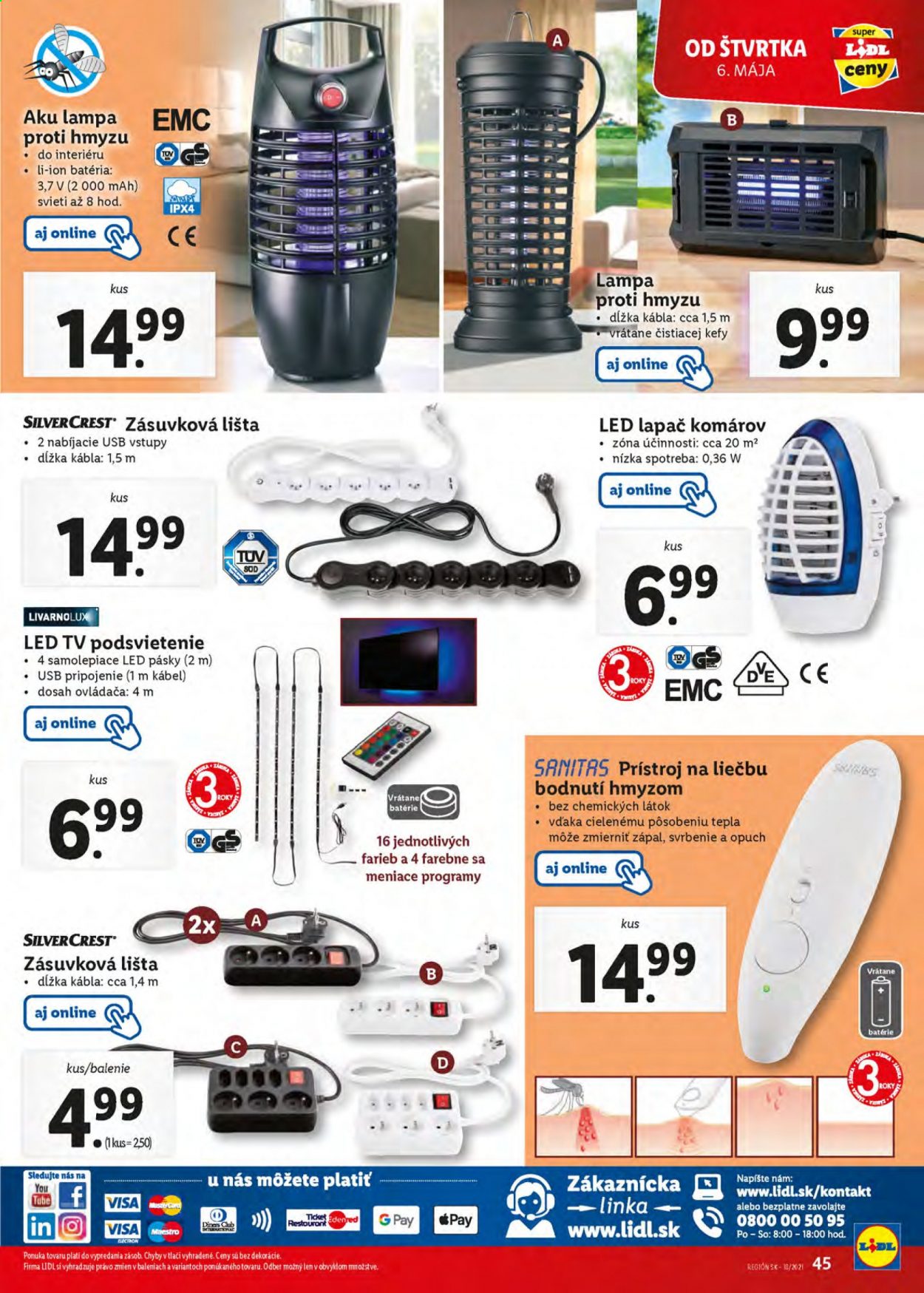 Leták Lidl - 3.5.2021 - 9.5.2021. Strana 46