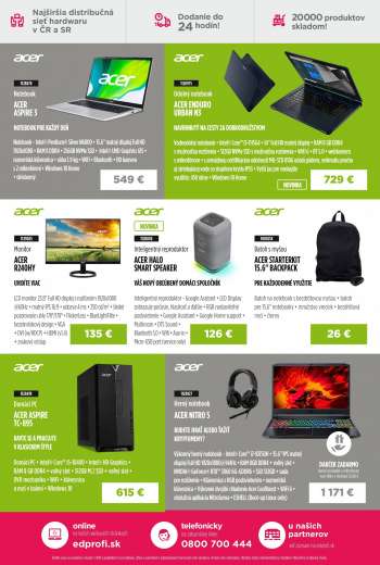 thumbnail - Batoh s myšou ACER STARTERKIT 15.6" BACKPACK PRE KAŽDODENNÉ VYUŽITIE