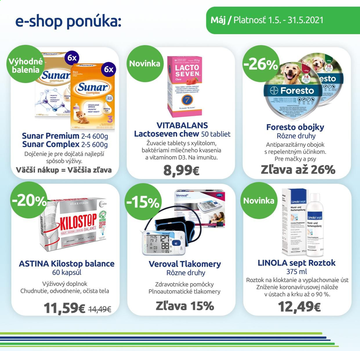 Leták BENU Lekáreň - 1.5.2021 - 31.5.2021. Strana 3