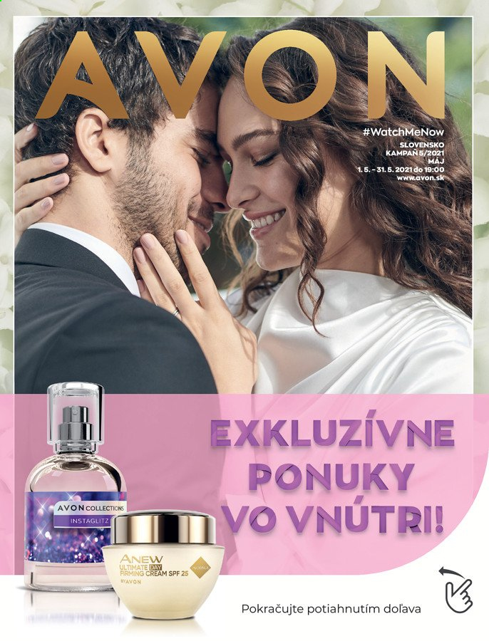 Leták Avon - 1.5.2021 - 31.5.2021. Strana 1