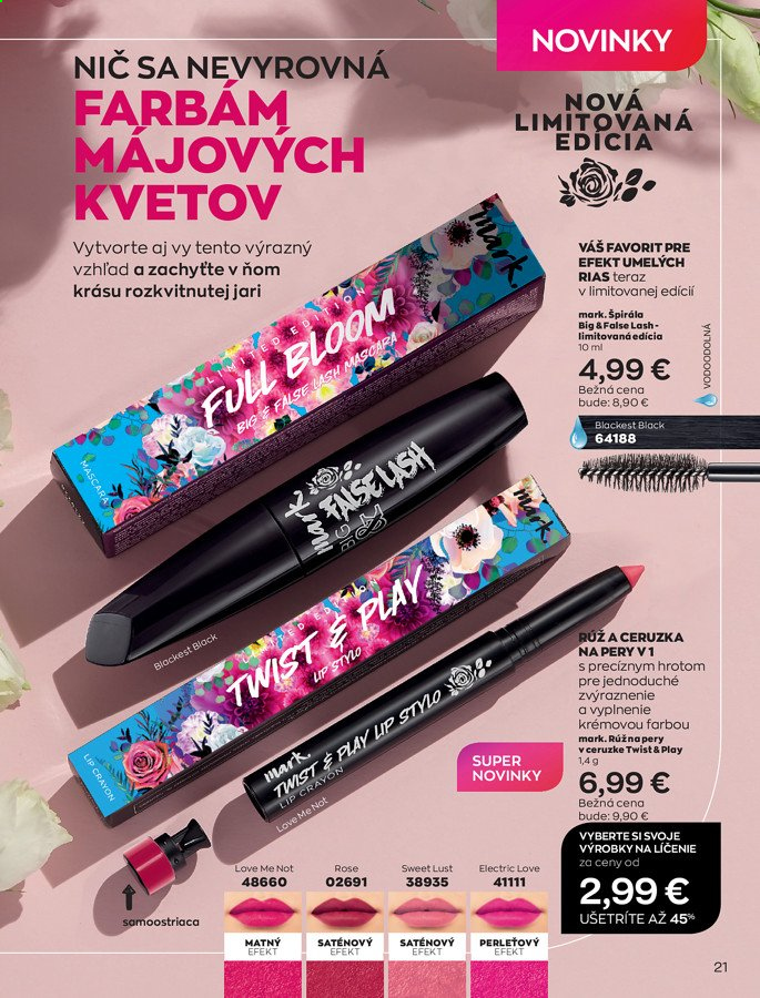 Leták Avon - 1.5.2021 - 31.5.2021. Strana 31
