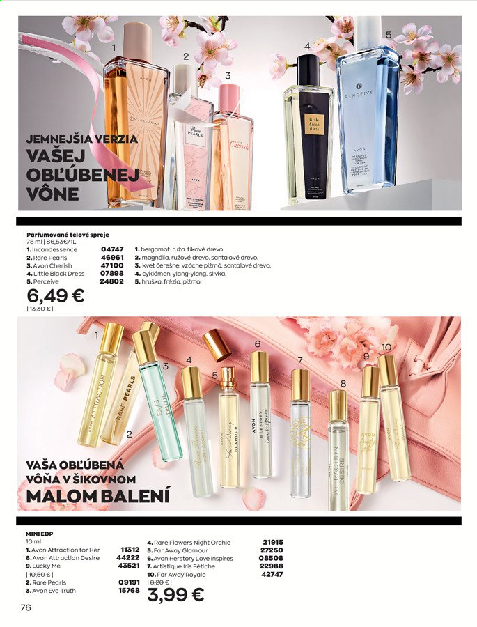 Leták Avon - 1.5.2021 - 31.5.2021. Strana 86