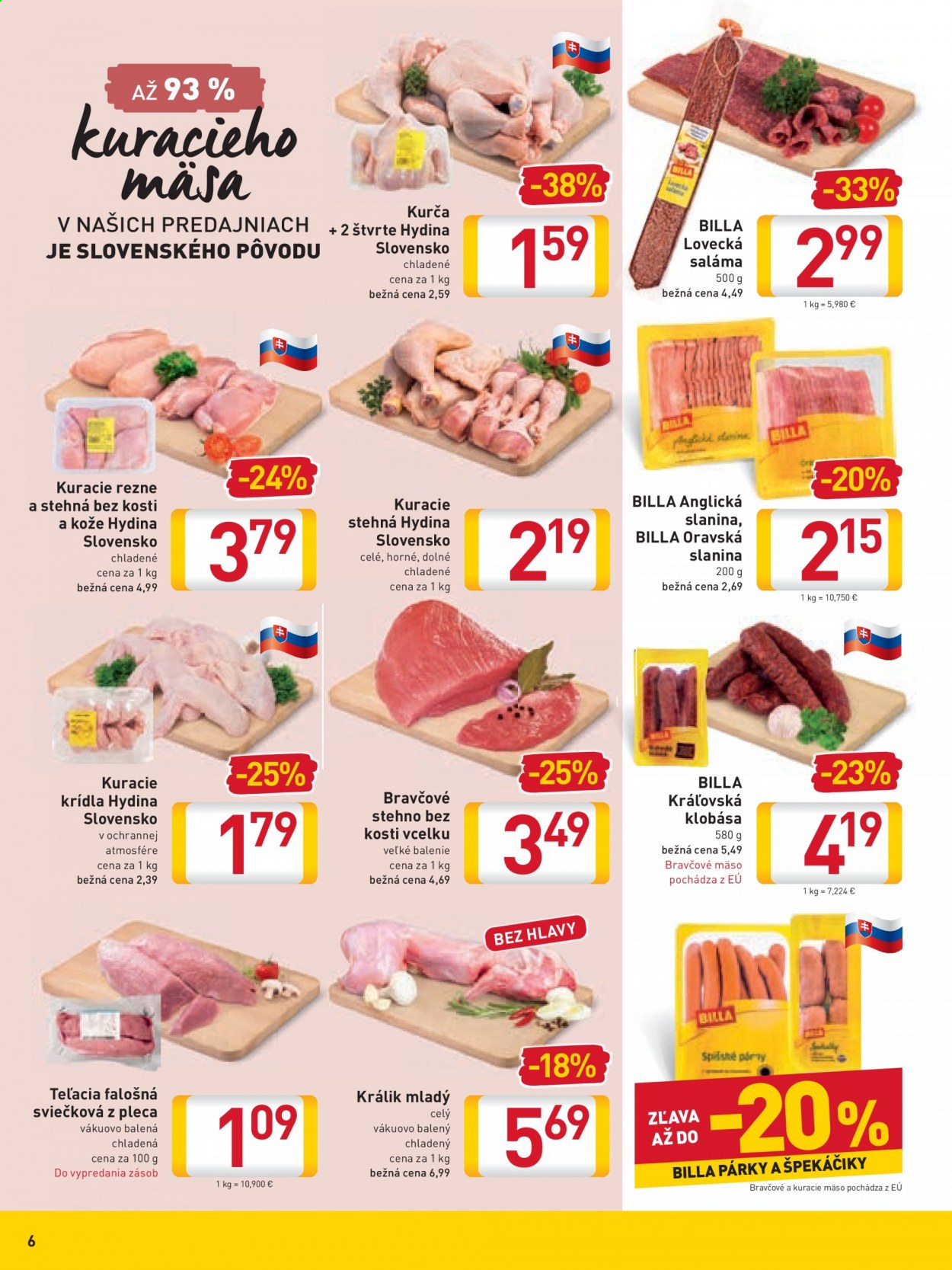 Leták Billa - 5.5.2021 - 11.5.2021. Strana 6