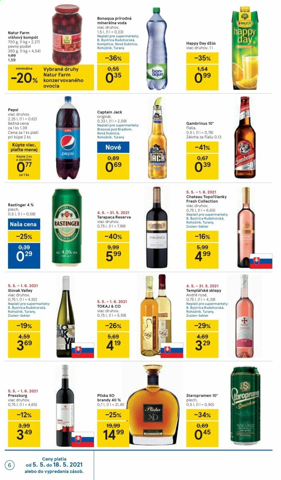 Leták TESCO supermarket - 5.5.2021 - 11.5.2021. Strana 6