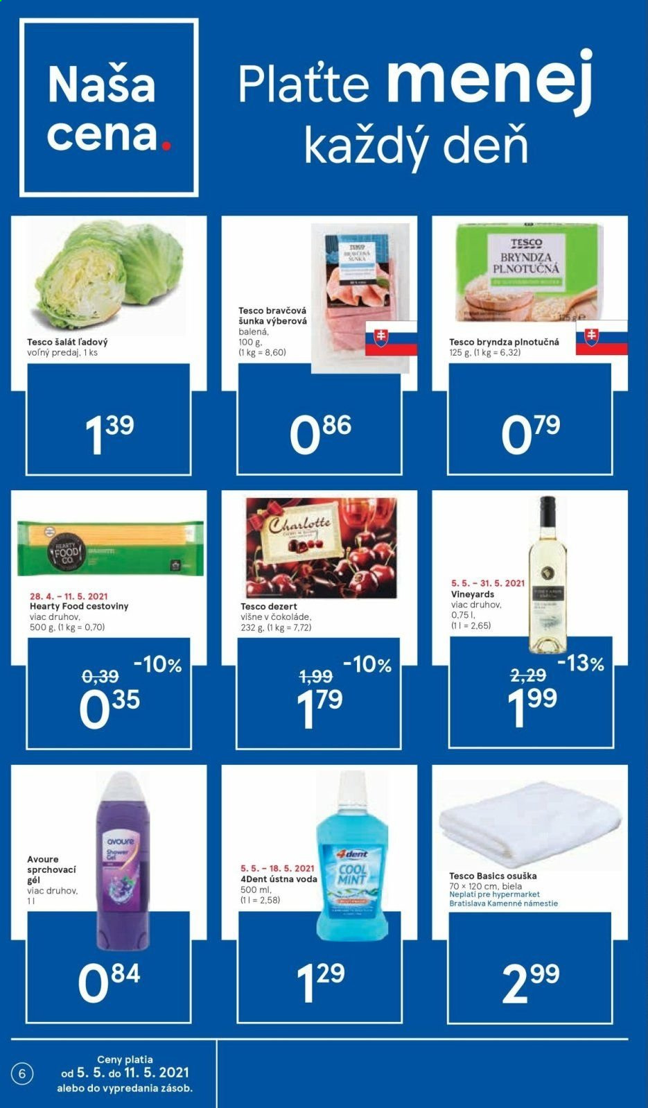 Leták TESCO - 5.5.2021 - 11.5.2021. Strana 6