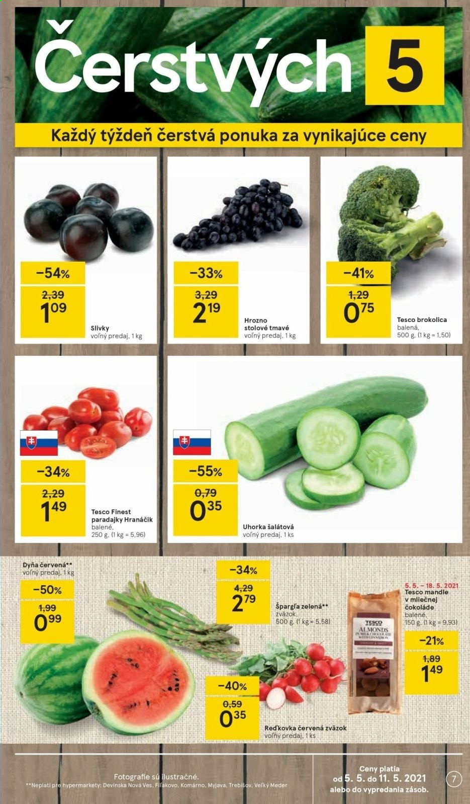 Leták TESCO - 5.5.2021 - 11.5.2021. Strana 7