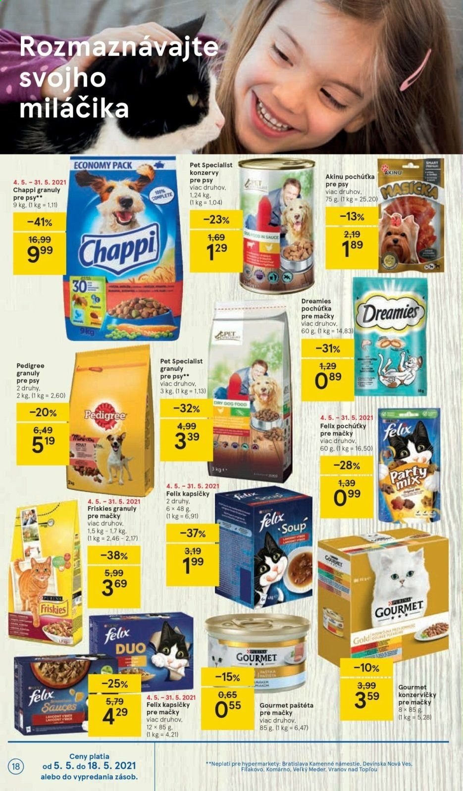 Leták TESCO - 5.5.2021 - 11.5.2021. Strana 18