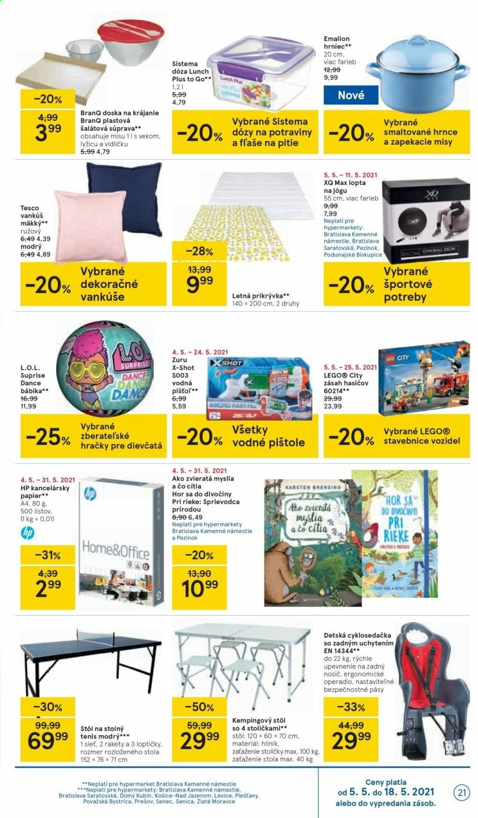 Leták TESCO - 5.5.2021 - 11.5.2021. Strana 21